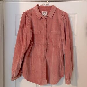 Like New American Eagle Corduroy Shirt Size Medium